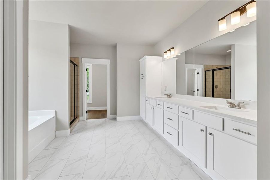 Furnished interior view inside a new home in East Marable Street, Monroe (Image 7).