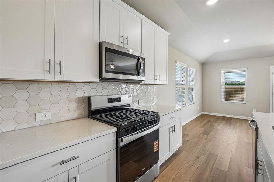 Furnished interior view inside a new home in Stella Hills, Denton (Image 10).