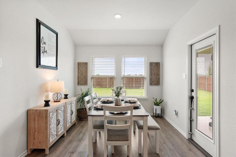Furnished interior view inside a new home in Corsicana Commons, Corsicana (Image 13).