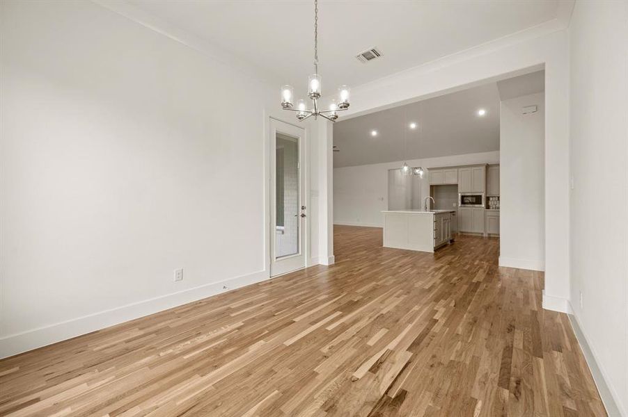 Spacious, unfurnished interior of a new home in LeTara, Haslet (Image 14).