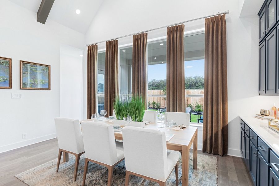 Representative Dining Room - some options shown Representative Dining Room - some options shown
