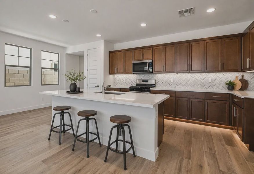 Kitchen Virtually Staged - 7 of 14