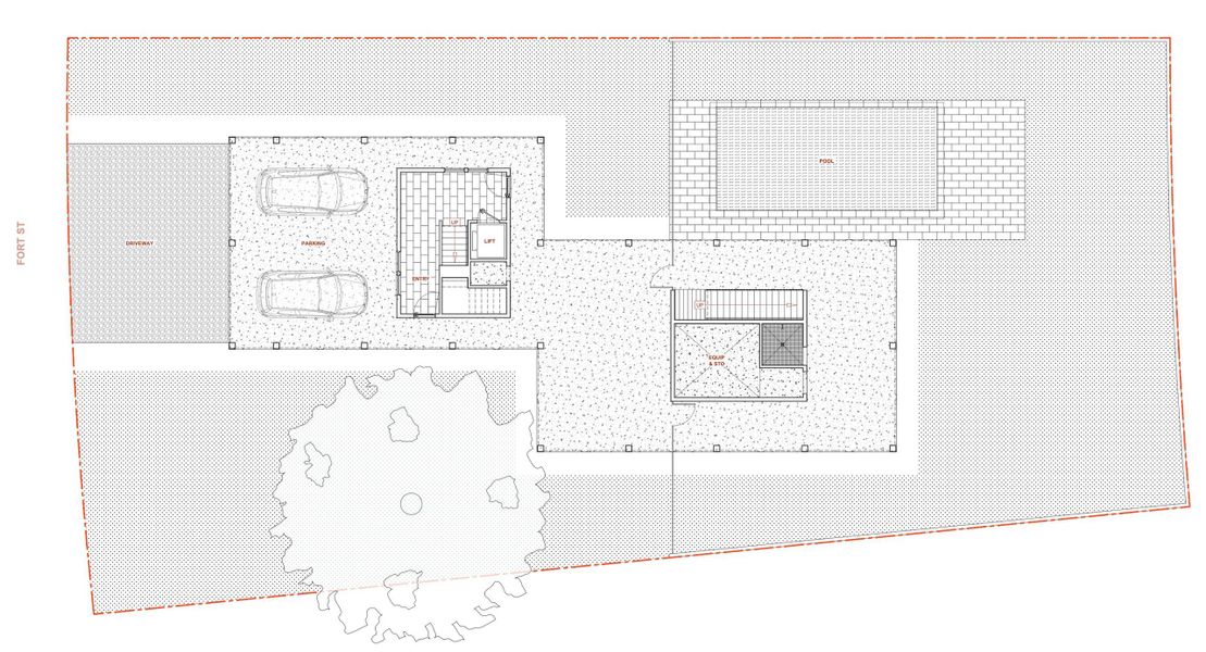 2D floor plan layout of this home in , Edisto Island, SC (Image 5).
