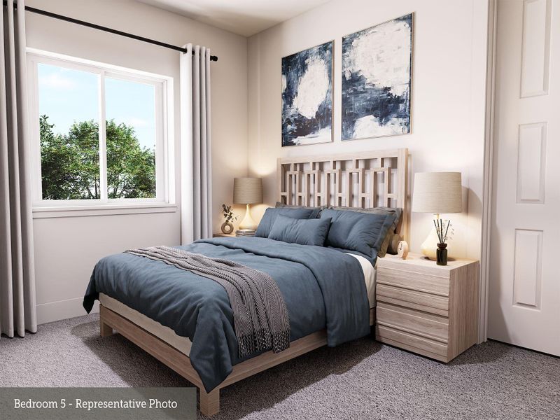 REPRESENTATIVE PHOTO: 2ndary bedroom