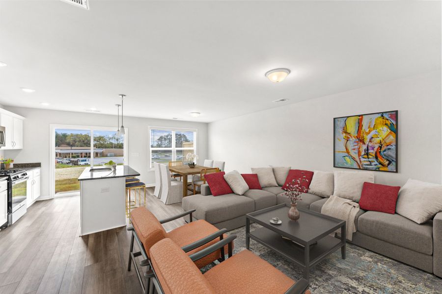 Representative furnished interior of a home built from the Foxglove - Genesis Value Collection by Mungo Homes in Edwards Station, Taylors (Image 4).