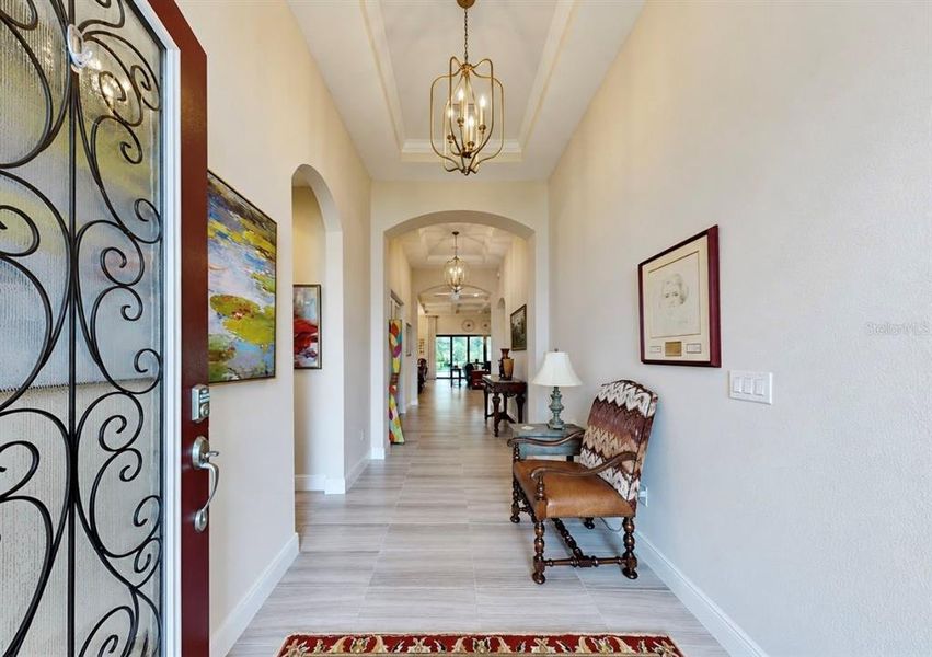 Furnished interior view inside a new home in , Apollo Beach (Image 8).