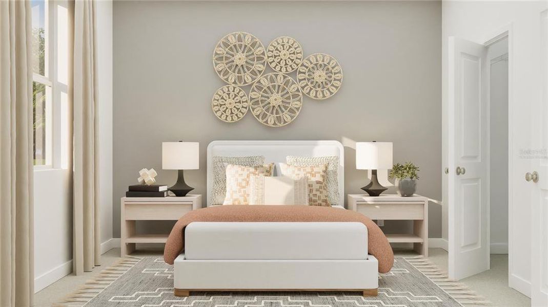 Furnished interior view inside a new home in Bridgewalk: Executive Collection, St. Cloud (Image 23).