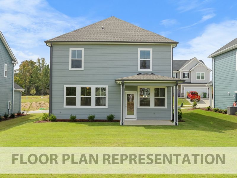 Exterior details and patio area of a home in Forrest Bluff, North Augusta (Image 3). Exterior details and patio area of a home in Forrest Bluff, North Augusta (Image 3).