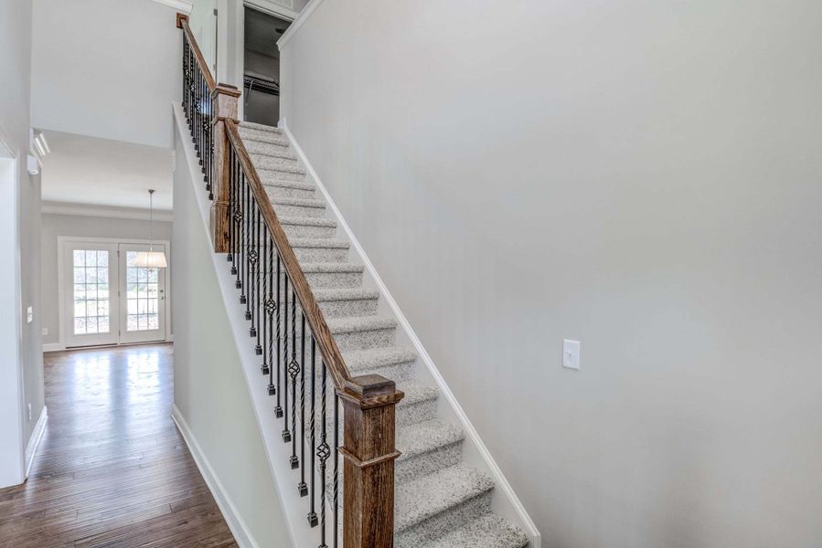 Representative unfurnished interior of a home built from the Brunswick by Caviness & Cates Communities in Maggie Way, Wendell (Image 156). Representative unfurnished interior of a home built from the Brunswick by Caviness & Cates Communities in Maggie Way, Wendell (Image 156).