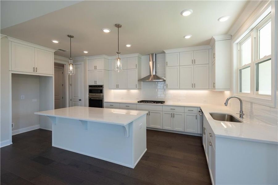 Furnished interior view inside a new home in Promenade at Sawnee Village, Cumming (Image 17).