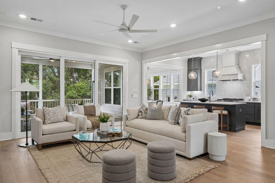 Furnished interior view inside a new home in , Wando (Image 51).