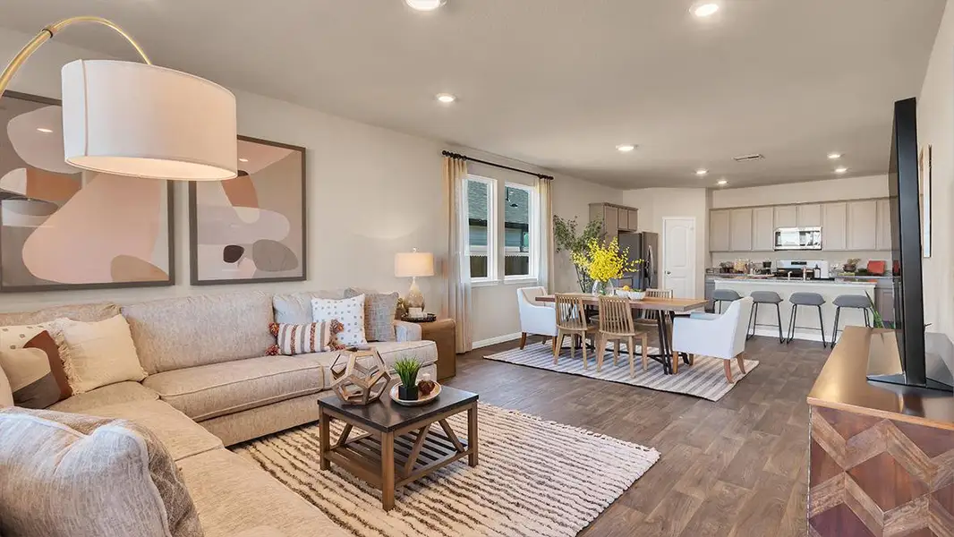 Furnished interior view inside a new home in Talavera, Kyle (Image 25).