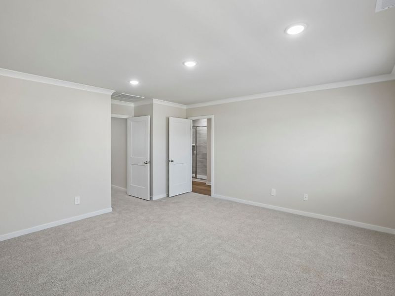 Spacious, unfurnished interior of a new home in Marshburn Landing - Bungalow Series, Wendell (Image 14).