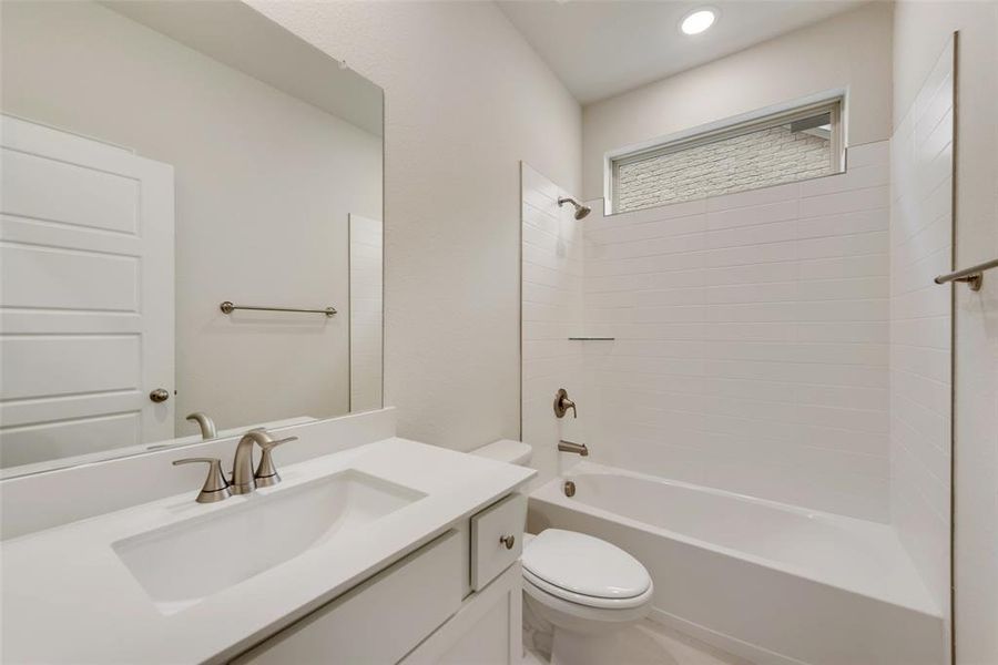 Furnished interior view inside a new home in Sutton Fields, Celina (Image 14).