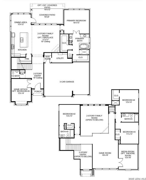 2D floor plan layout of this home in Haby Hill, San Antonio, TX (Image 2). 2D floor plan layout of this home in Haby Hill, San Antonio, TX (Image 2).