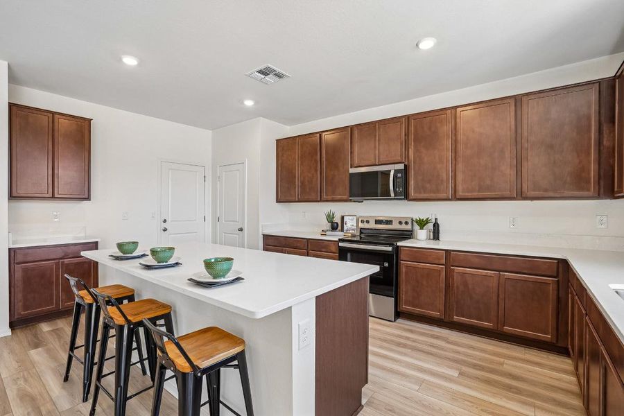 Furnished interior view inside a new home in Bella Camino Traditions, San Tan Valley (Image 4).