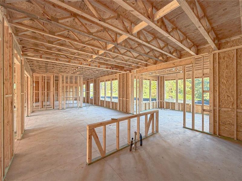 In-progress construction of a new home in Ashbury Commons, Powder Springs, GA (Image 37).