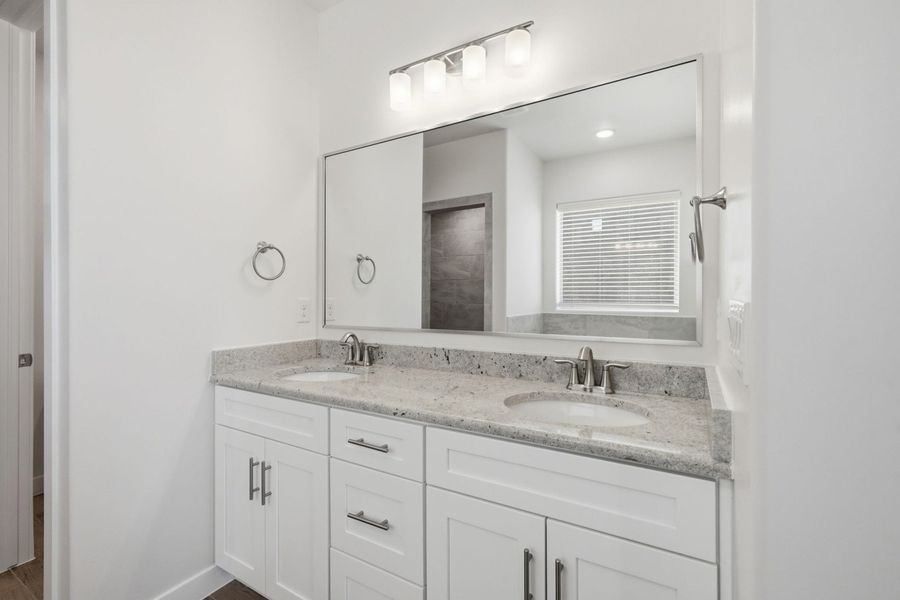 Furnished interior view inside a new home in Emerald Estates, El Paso (Image 7).