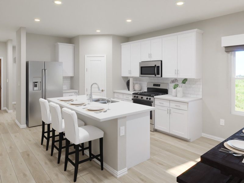 The Matador kitchen.