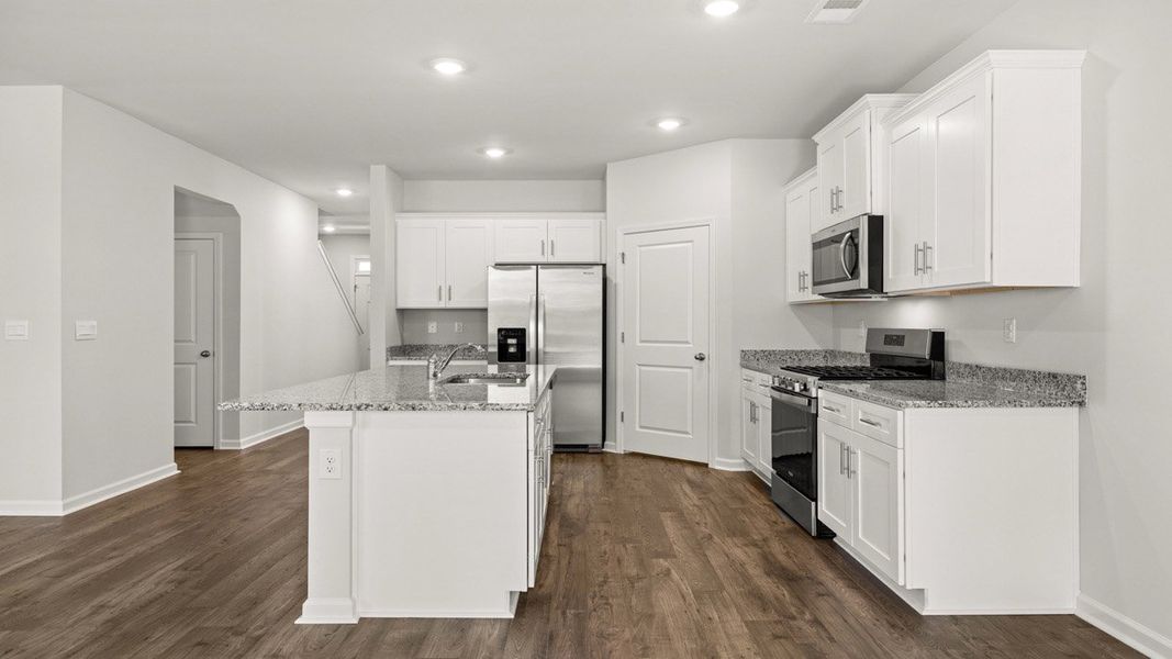 Furnished interior view inside a new home in Estates at Deer Hollow, Grovetown (Image 10).