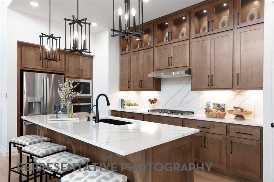 Furnished interior view inside a new home in Meraki, McLendon-Chisholm (Image 37).