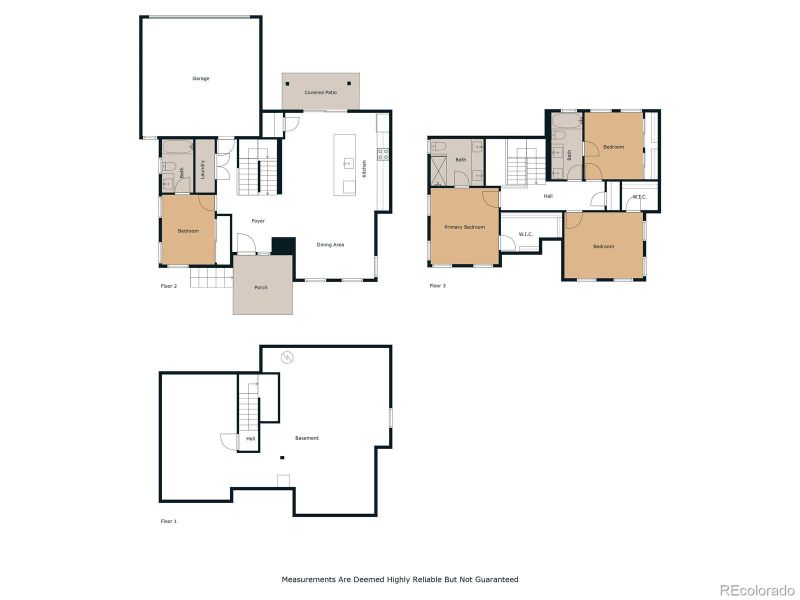 Combined floorplans