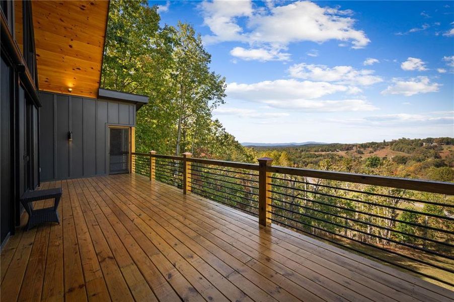 Exterior details and patio area of a home in , Morganton (Image 3).
