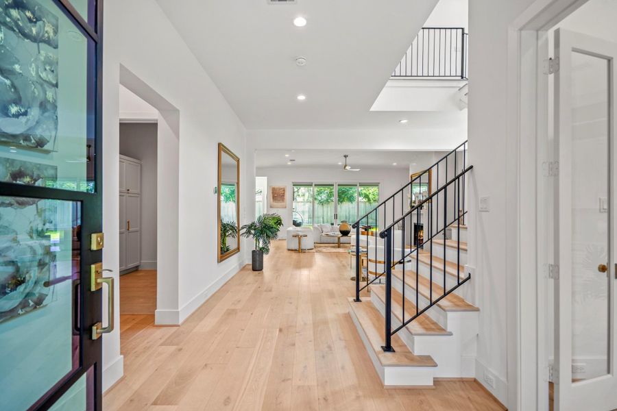 Furnished interior view inside a new home in , Houston (Image 16).