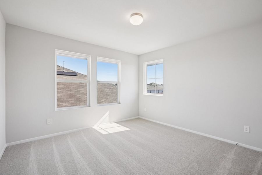 Representative unfurnished interior of a home built from the Azalea 2107 by Brohn Homes in Azalea, Pattison (Image 19). Representative unfurnished interior of a home built from the Azalea 2107 by Brohn Homes in Azalea, Pattison (Image 19).