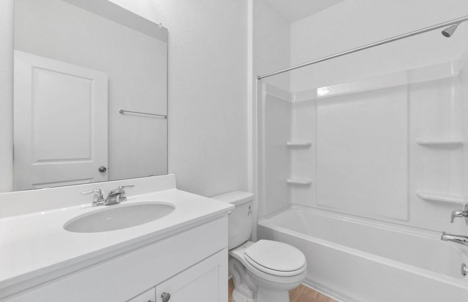 Furnished interior view inside a new home in County View, Temple (Image 7). Furnished interior view inside a new home in County View, Temple (Image 7).