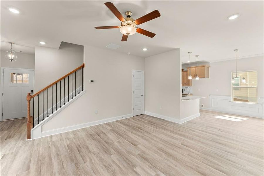 Spacious, unfurnished interior of a new home in Magnolia Villas, Cornelia (Image 15). Spacious, unfurnished interior of a new home in Magnolia Villas, Cornelia (Image 15).