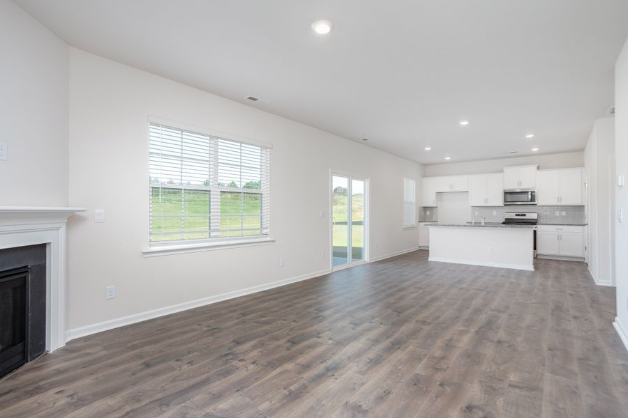 Representative unfurnished interior of a home built from the Penwell by D.R. Horton in Bryson Park, Lexington (Image 14).