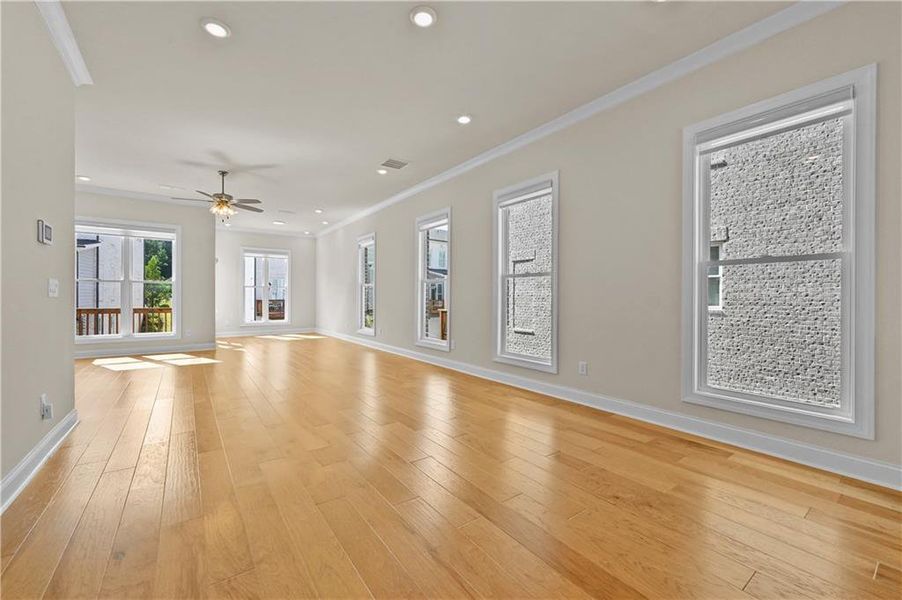 Spacious, unfurnished interior of a new home in , Johns Creek (Image 36).