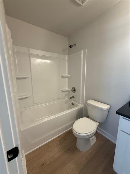 Furnished interior view inside a new home in The Fairways at Mirror Lake, Villa Rica (Image 9).