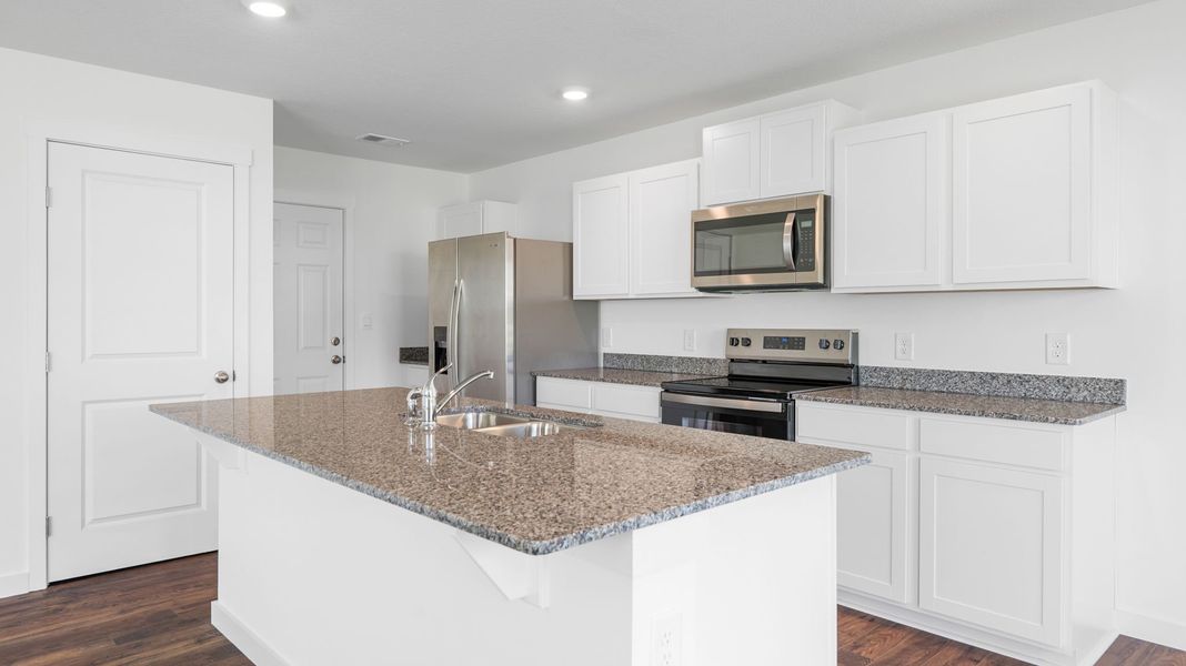 Furnished interior view inside a new home in Evergreen Landing, Rossville (Image 4).