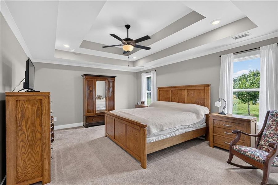 Furnished interior view inside a new home in , Winder (Image 19).