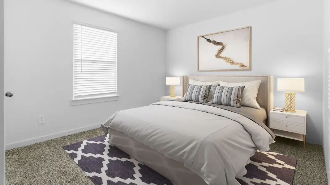 Representative furnished interior of a home built from the Cali - X40I by D.R. Horton in Harvest Pointe, Needville (Image 16).