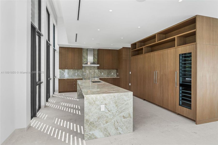 Furnished interior view inside a new home in , Coral Gables (Image 8).