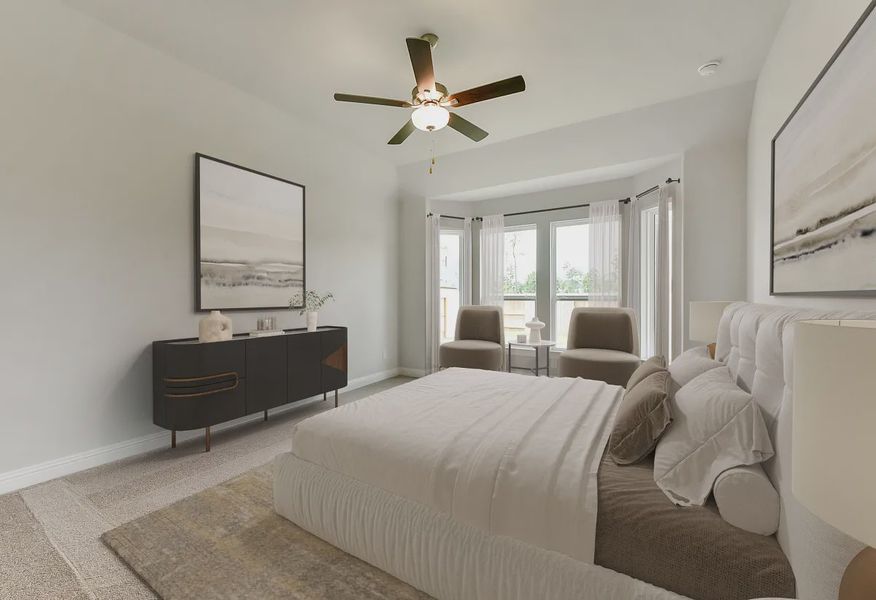 Plan 4039 Primary Bed - Staged - 8 of 16 Plan 4039 Primary Bed - Staged - 8 of 16