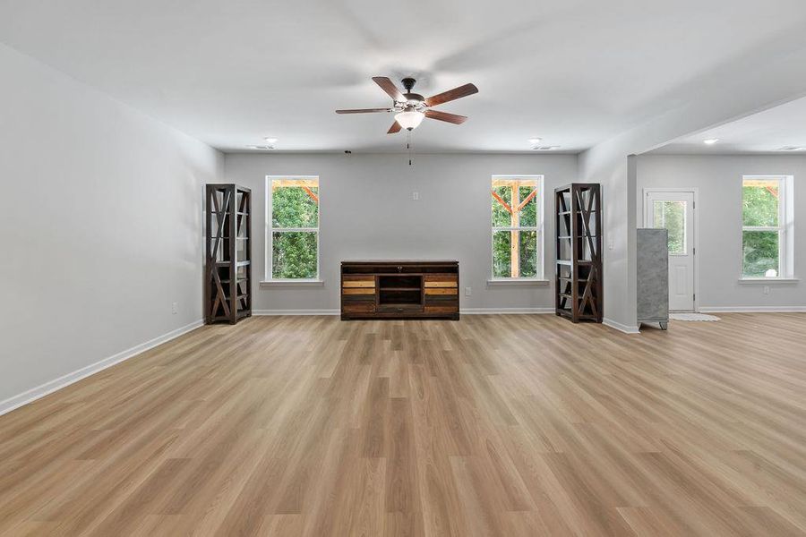 Spacious, unfurnished interior of a new home in Trinity Park, McDonough (Image 51). Spacious, unfurnished interior of a new home in Trinity Park, McDonough (Image 51).