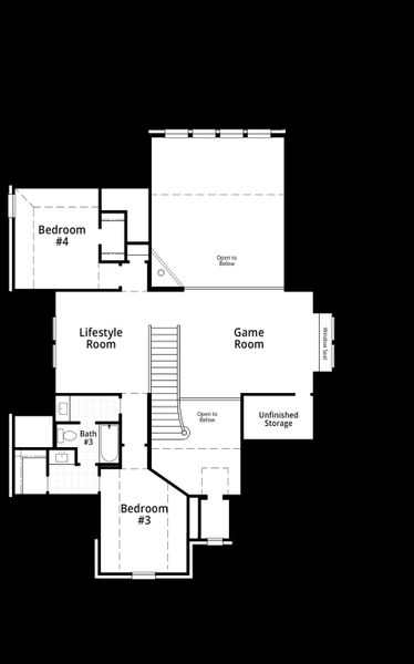 Upstairs Floor Plan