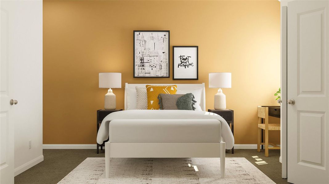 Furnished interior view inside a new home in Lively Ranch: Brookstone Collection, Georgetown (Image 16). Furnished interior view inside a new home in Lively Ranch: Brookstone Collection, Georgetown (Image 16).