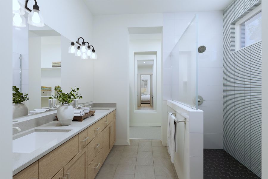 The Magnolia - Optional Super Shower