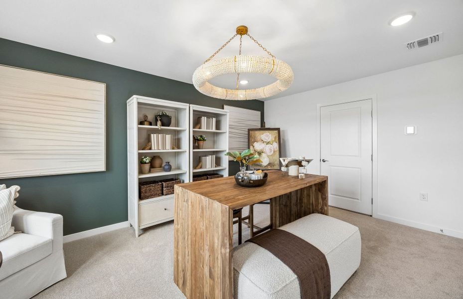 Representative furnished interior of a home built from the Hallmark by Del Webb in Del Webb Sugar Land at Ryehill, Rosenberg (Image 14). Representative furnished interior of a home built from the Hallmark by Del Webb in Del Webb Sugar Land at Ryehill, Rosenberg (Image 14).