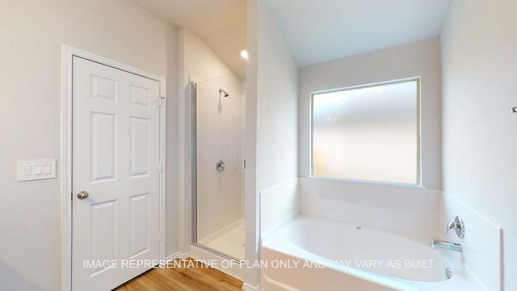 Furnished interior view inside a new home in Three Creeks - Colt Creek, Belton (Image 8).