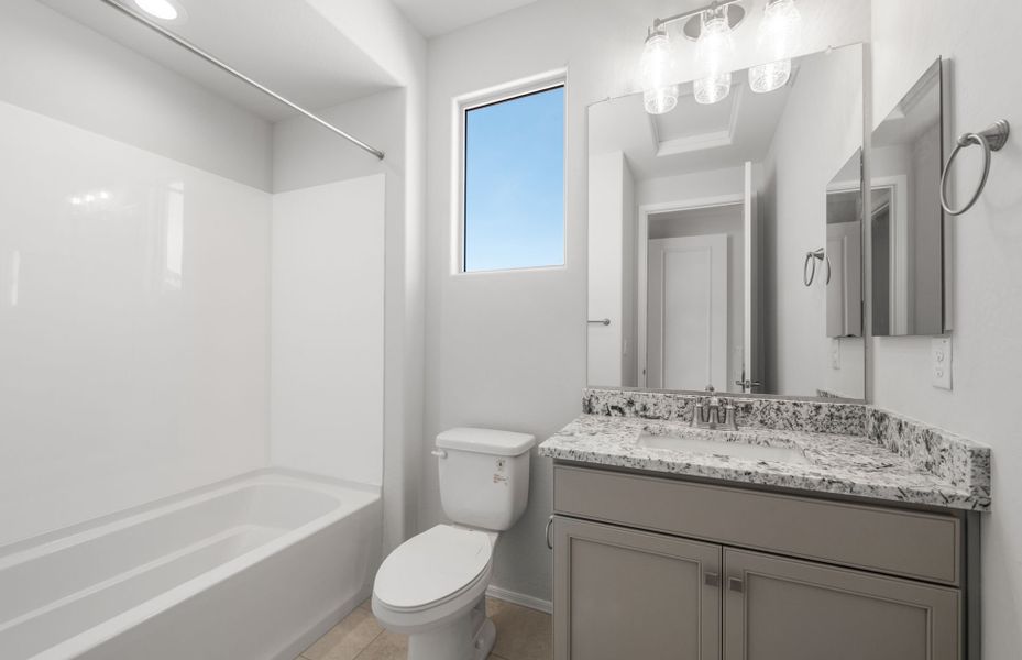 Furnished interior view inside a new home in Sun City Festival, Buckeye (Image 12).