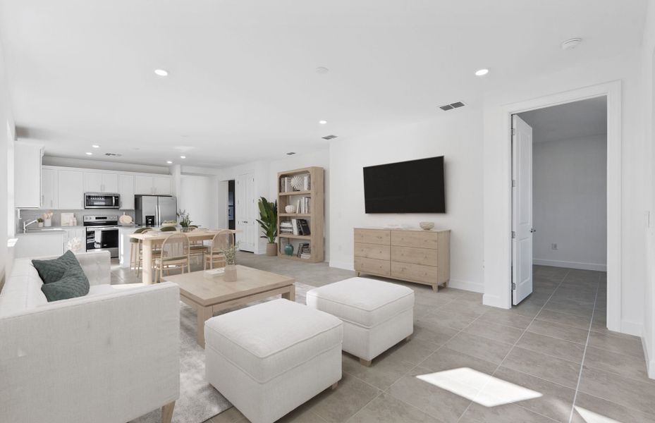 Furnished interior view inside a new home in Legacy Groves, Nokomis (Image 11).