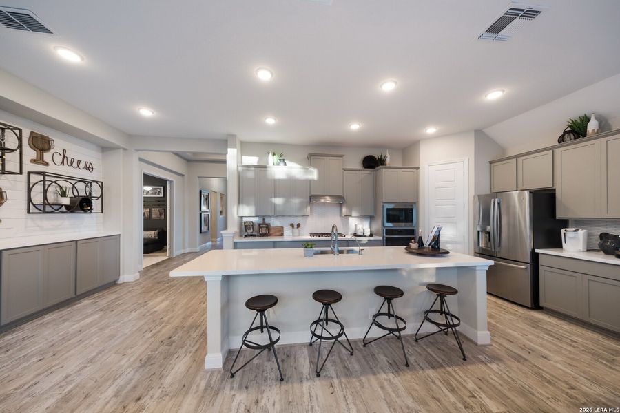 Furnished interior view inside a new home in Esperanza, Boerne (Image 5).
