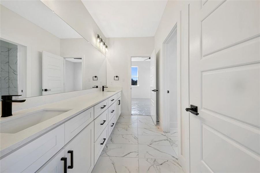 Furnished interior view inside a new home in , Garland (Image 11).