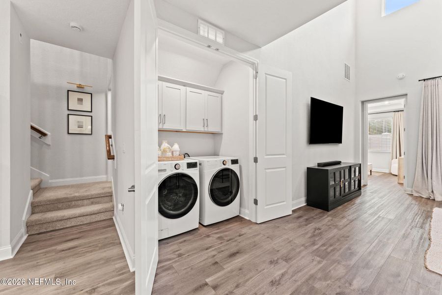 Furnished interior view inside a new home in Pablo Cove, Jacksonville (Image 34).